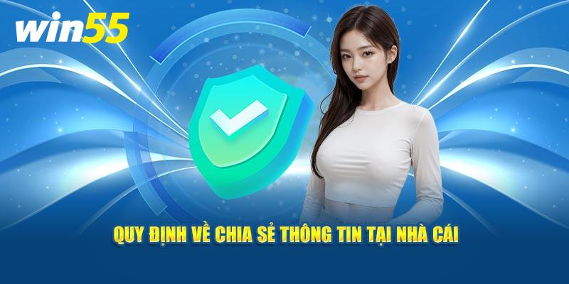 Quy định về chia sẻ thông tin tại nhà cái